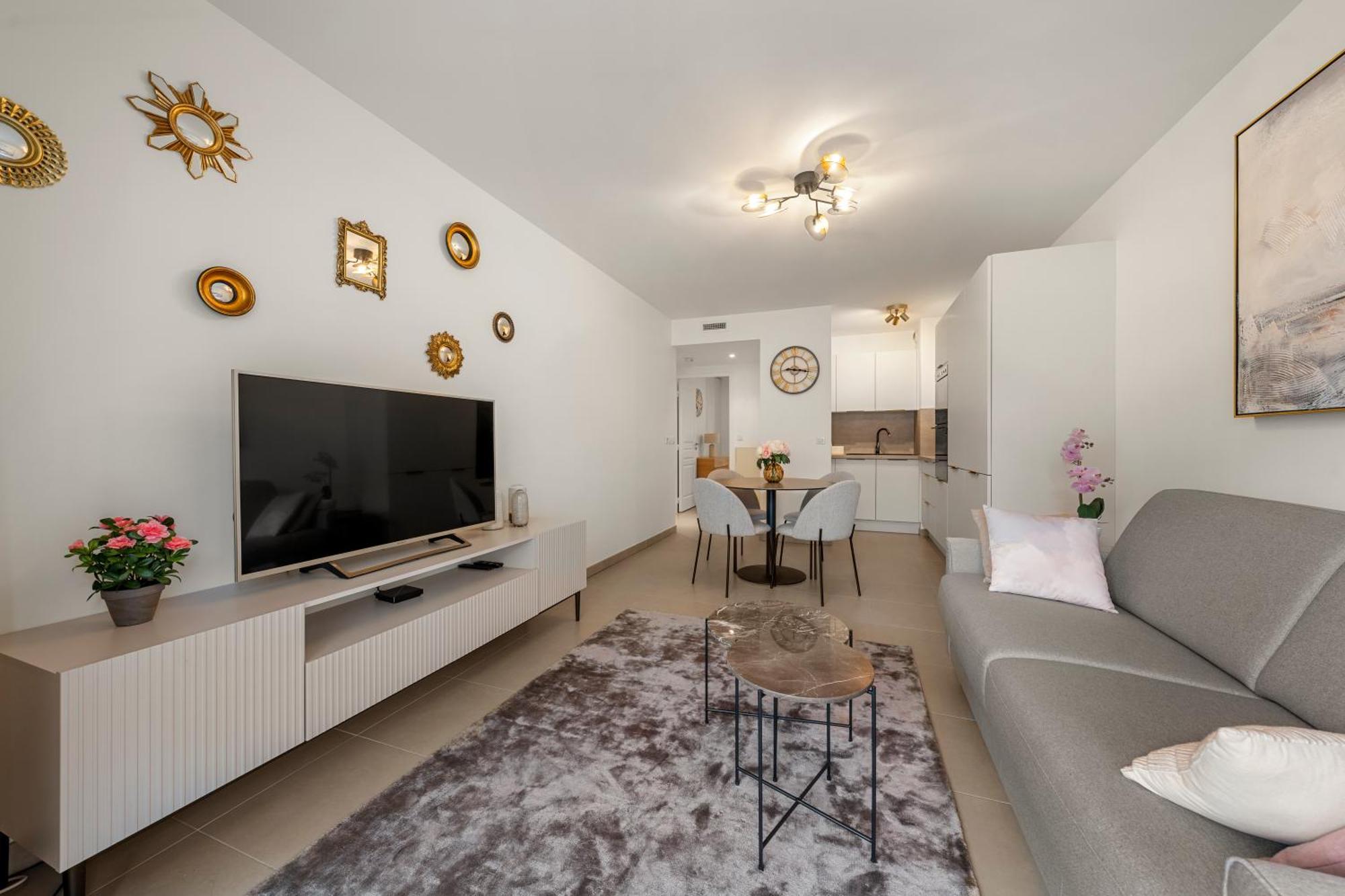 Beautiful Apartment Cannes Center Terrace Parking Extérieur photo