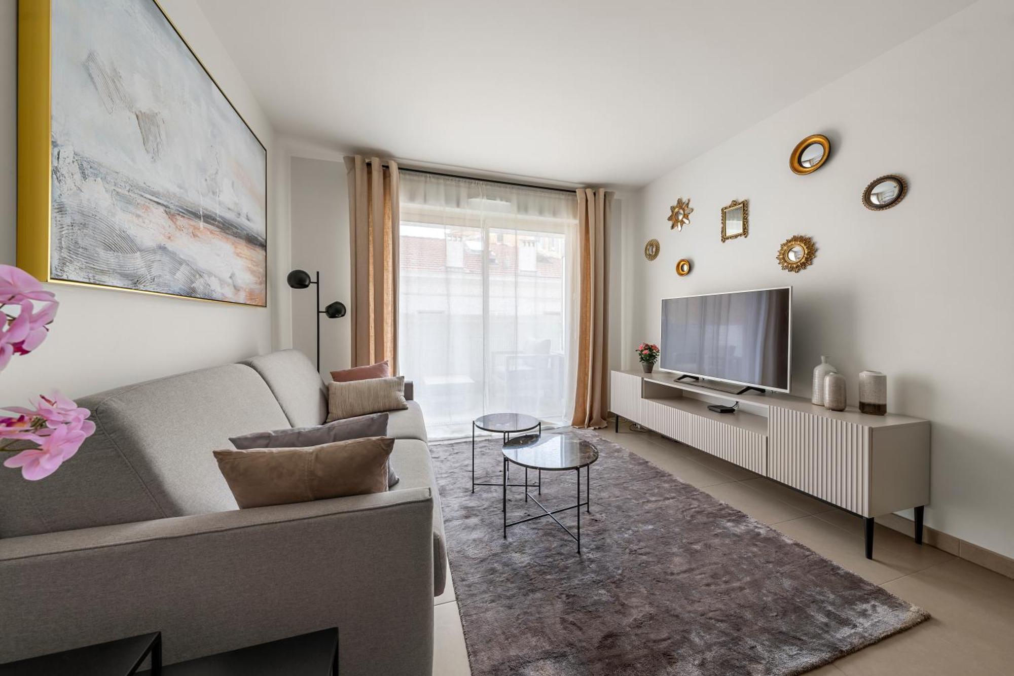 Beautiful Apartment Cannes Center Terrace Parking Extérieur photo